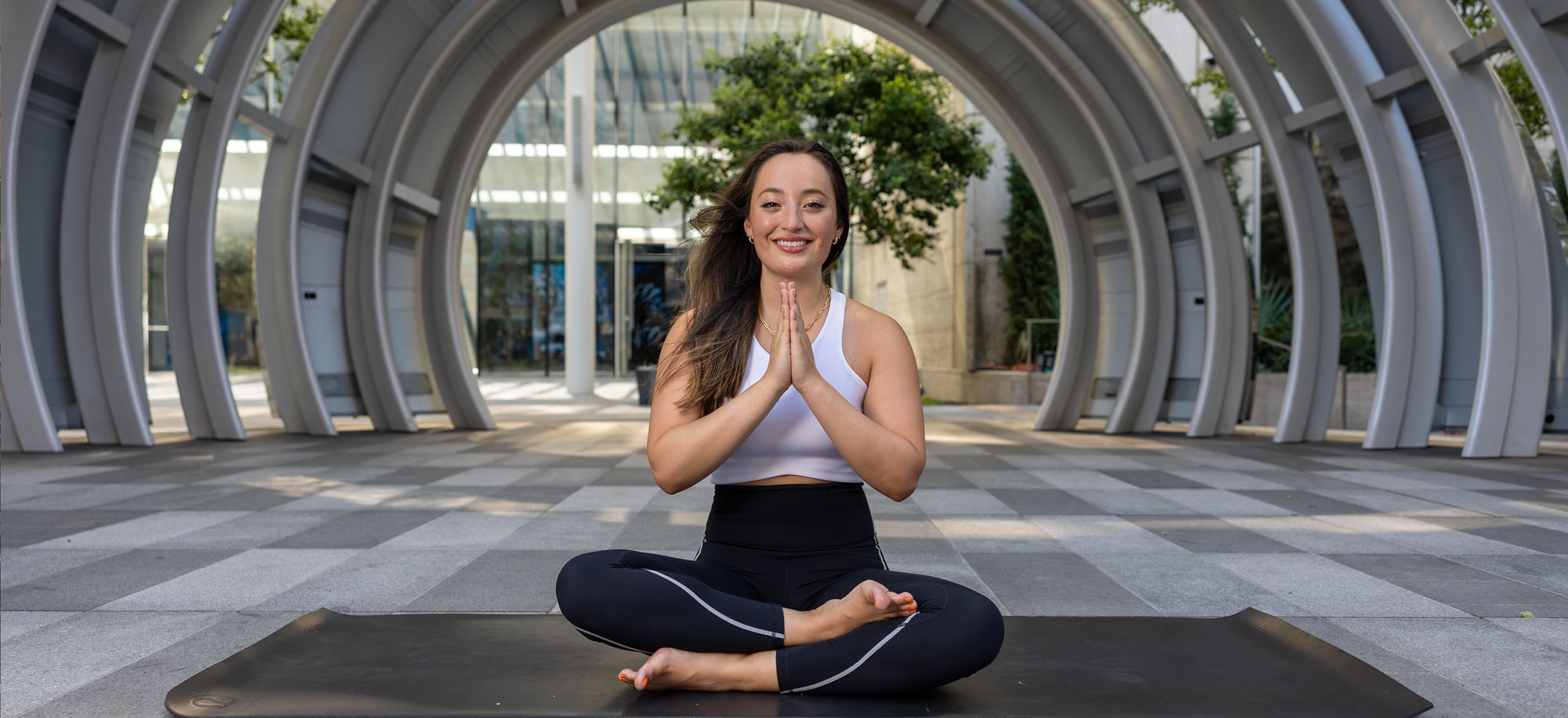 Background image for Wellness Wednesday: Yoga On the Lawn