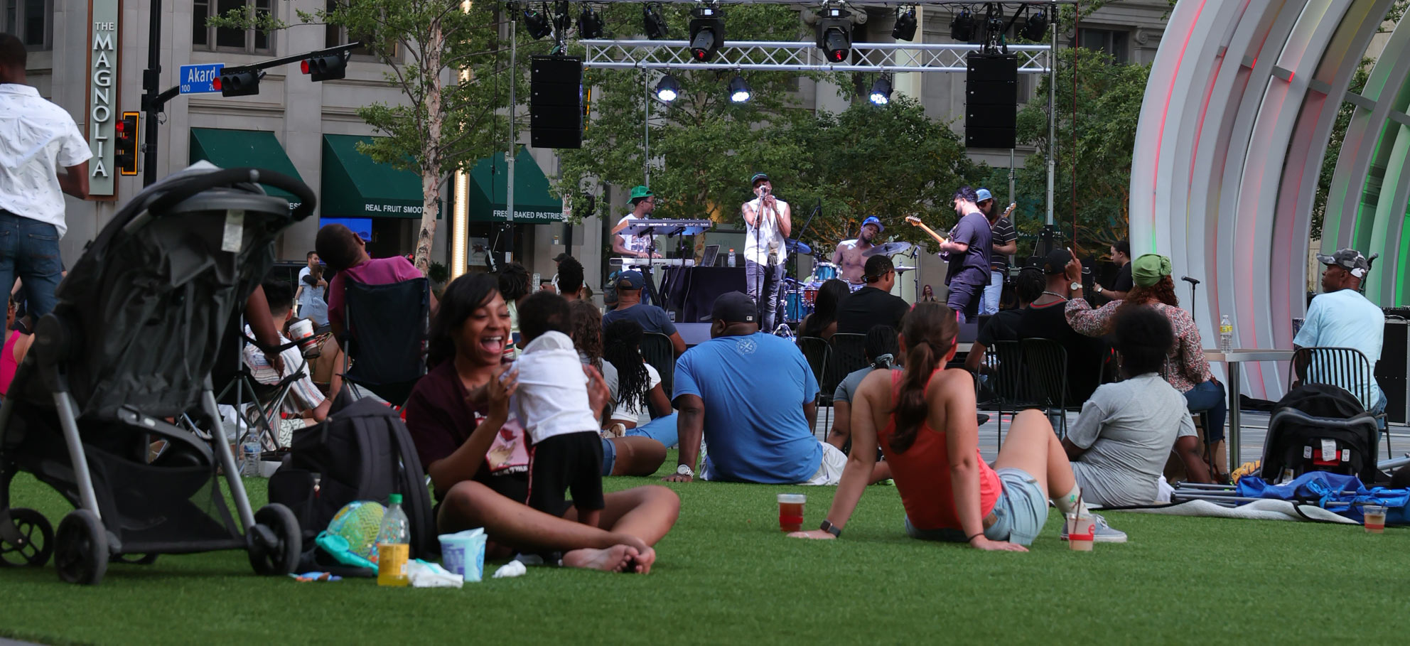 Background image for LIVE ON THE LAWN: Black Music Month Day 1